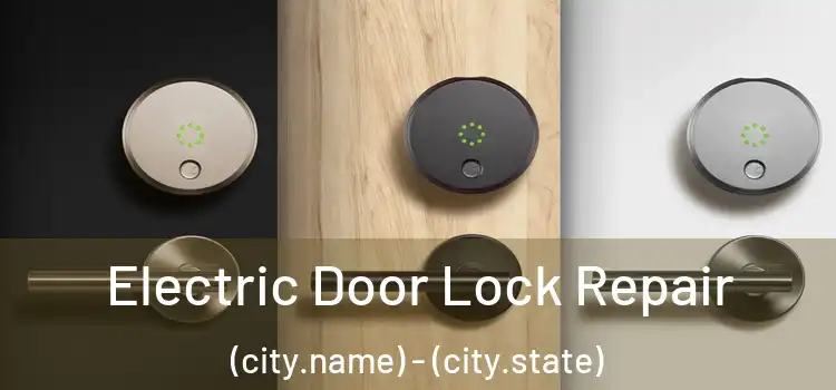 Electric Door Lock Repair (city.name) - (city.state)